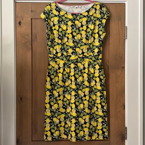 Boden | Dresses | Boden Florrie Jersey Dress Womens R Lemon And Vine Yellownavy Cotton Pockets | Poshmark Boden | Dresses | Boden Florrie Jersey Dress Womens R Lemon And Vine Yellownavy Cotton Pockets | Poshmark